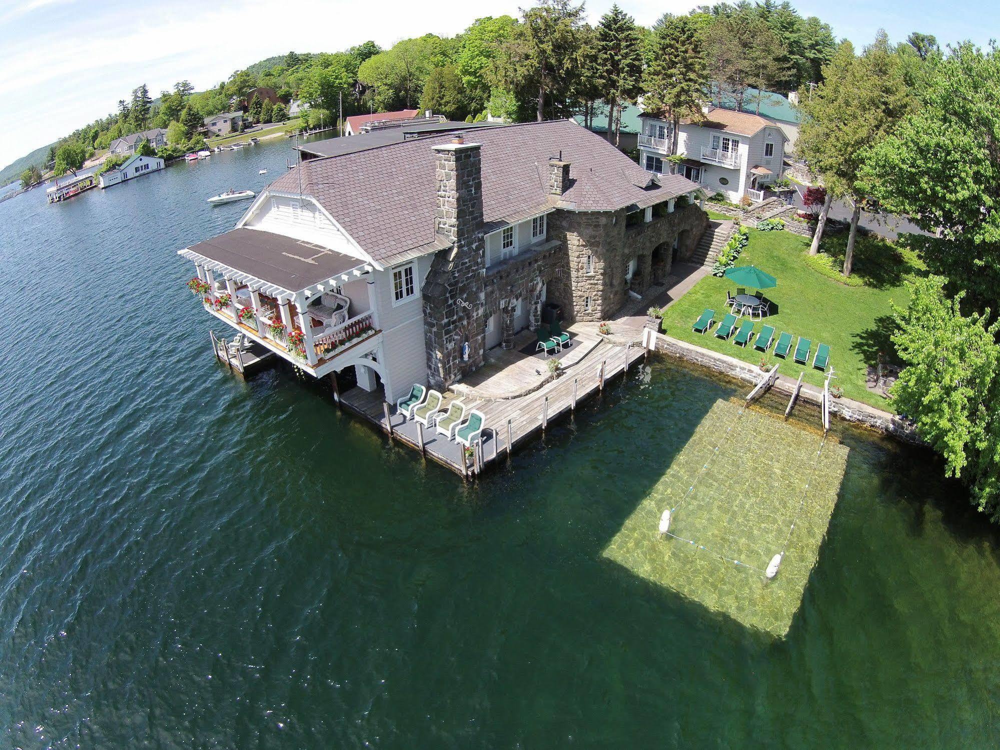 Lake George Boathouse Waterfront Lodging Bolton Landing Exteriér fotografie