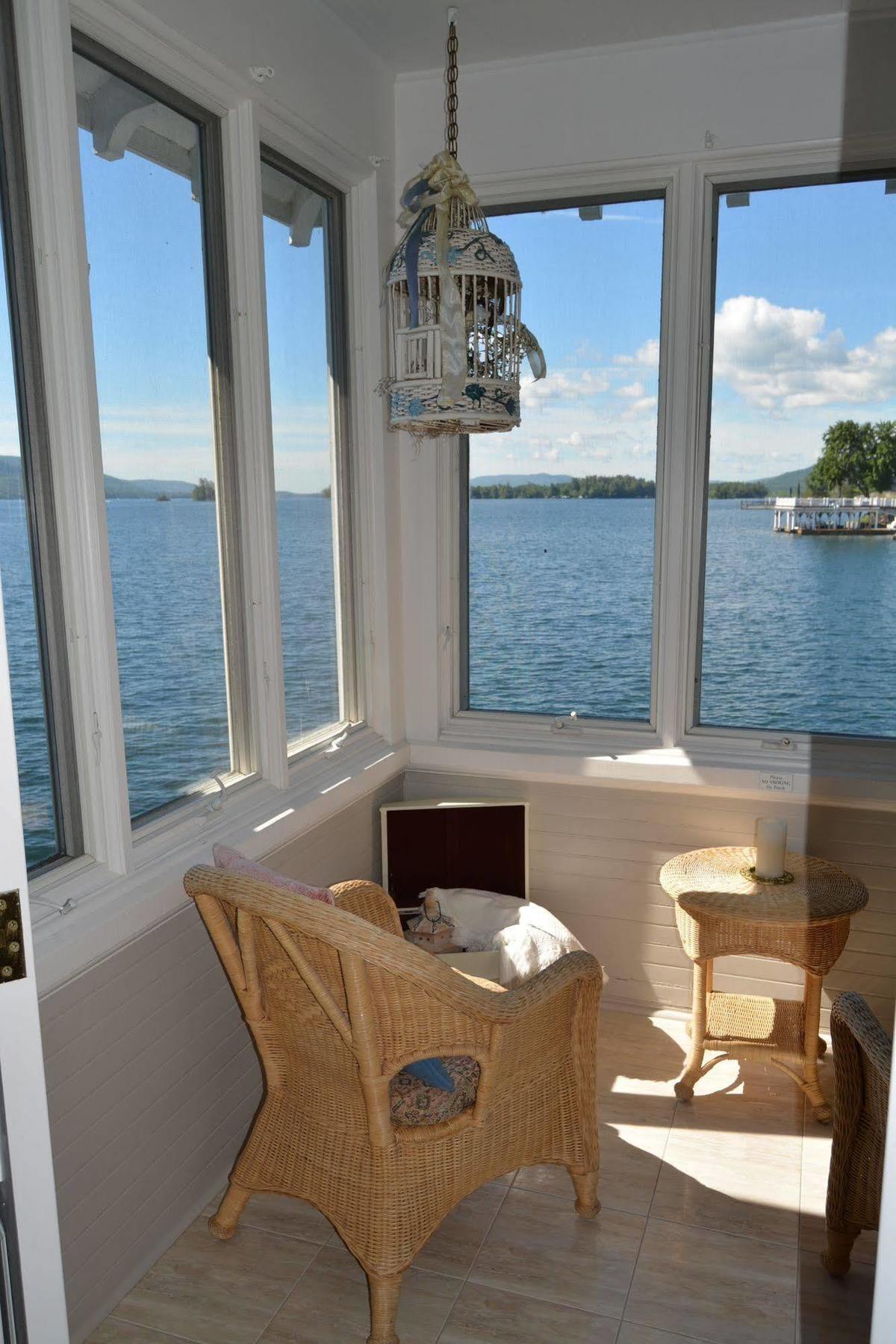 Lake George Boathouse Waterfront Lodging Bolton Landing Exteriér fotografie