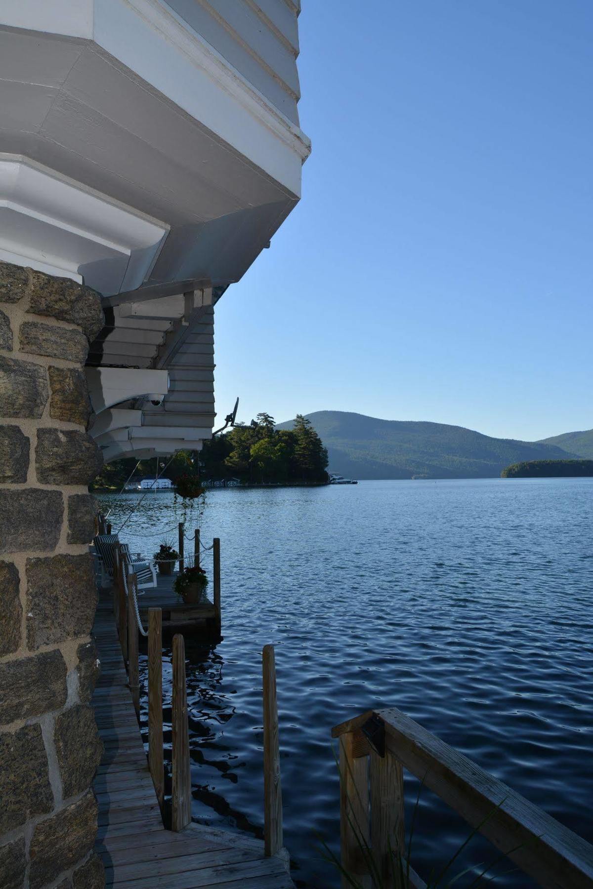 Lake George Boathouse Waterfront Lodging Bolton Landing Exteriér fotografie
