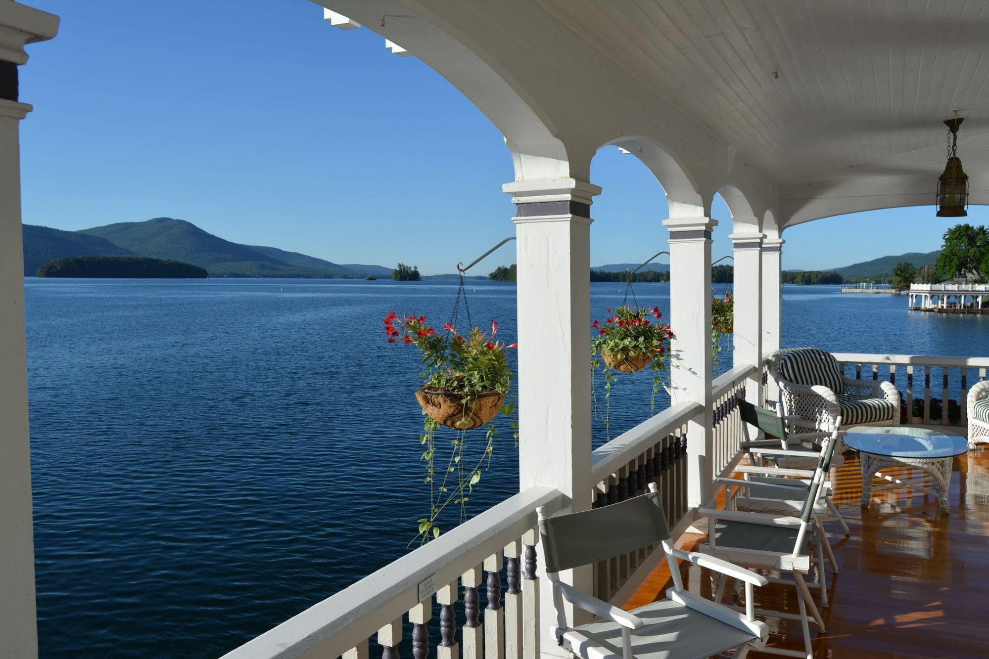 Lake George Boathouse Waterfront Lodging Bolton Landing Exteriér fotografie