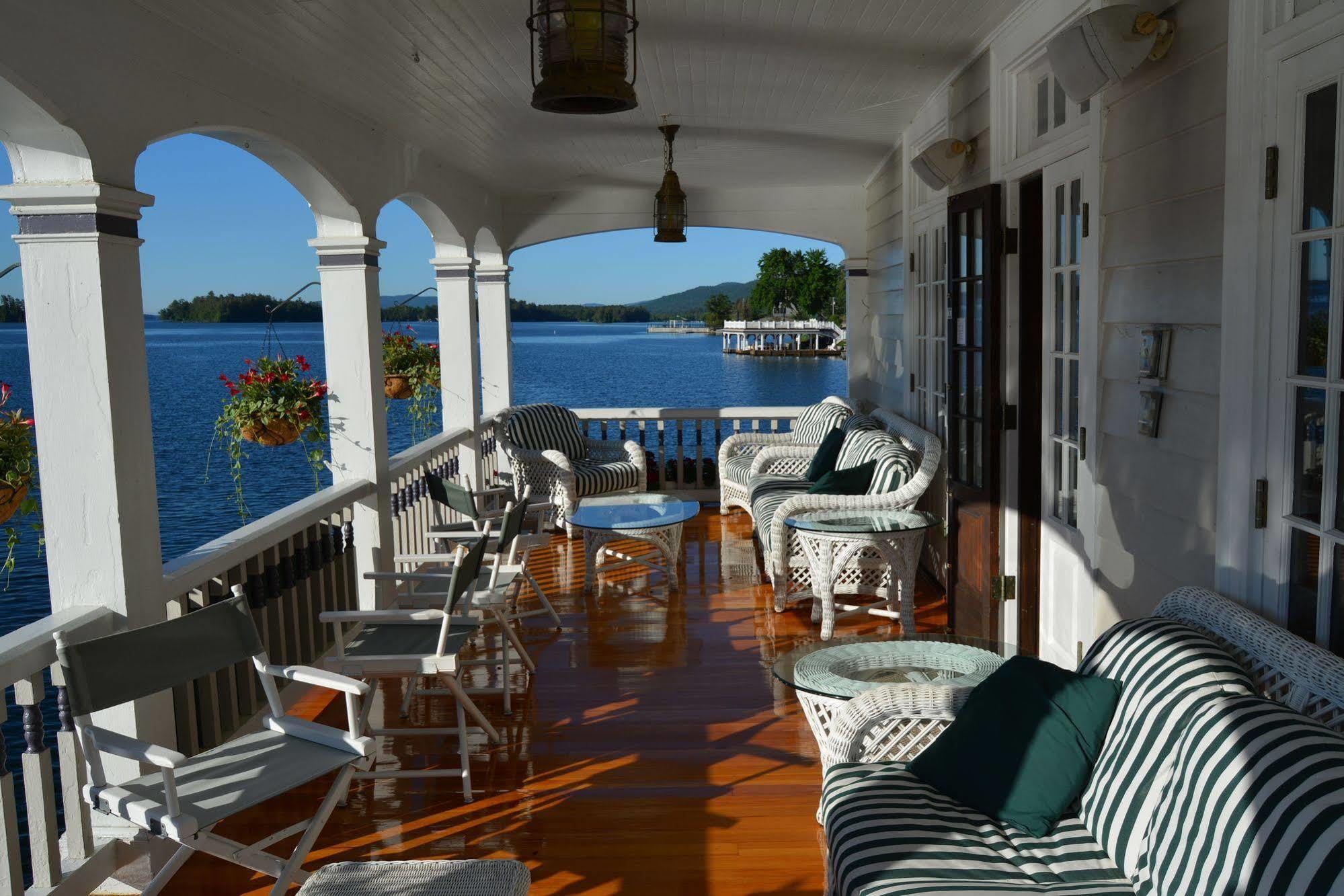 Lake George Boathouse Waterfront Lodging Bolton Landing Exteriér fotografie